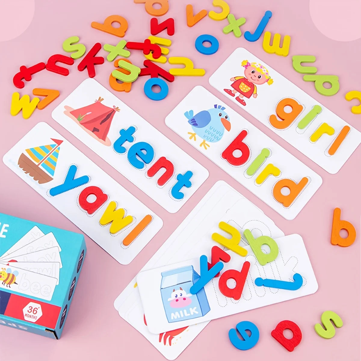 SEE & SPELL LETTER GAME