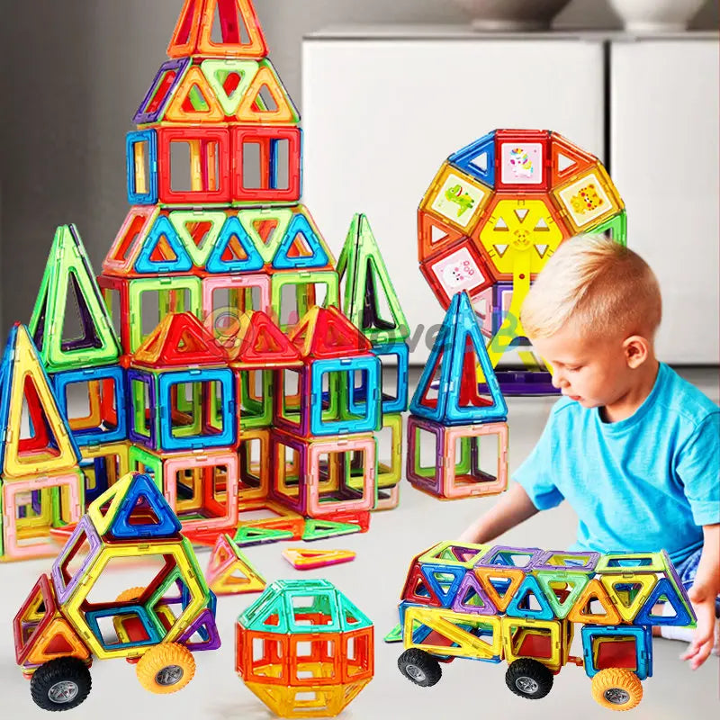 MAGNETIC BUILDING TOY SETS FOR KIDS