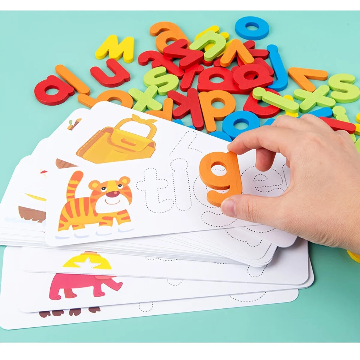 SEE & SPELL LETTER GAME