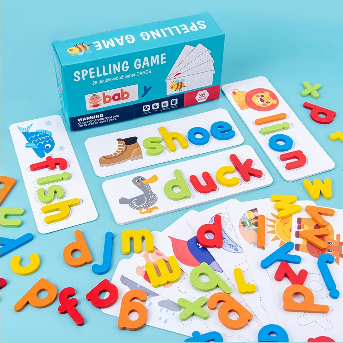 SEE & SPELL LETTER GAME