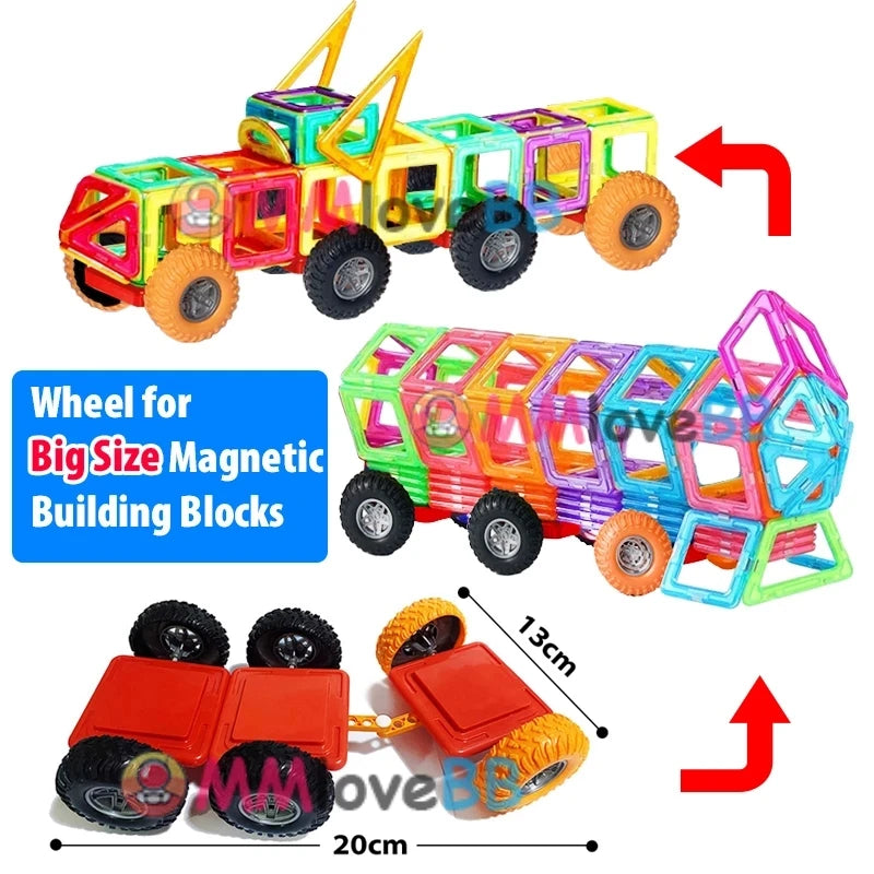 MAGNETIC BUILDING TOY SETS FOR KIDS