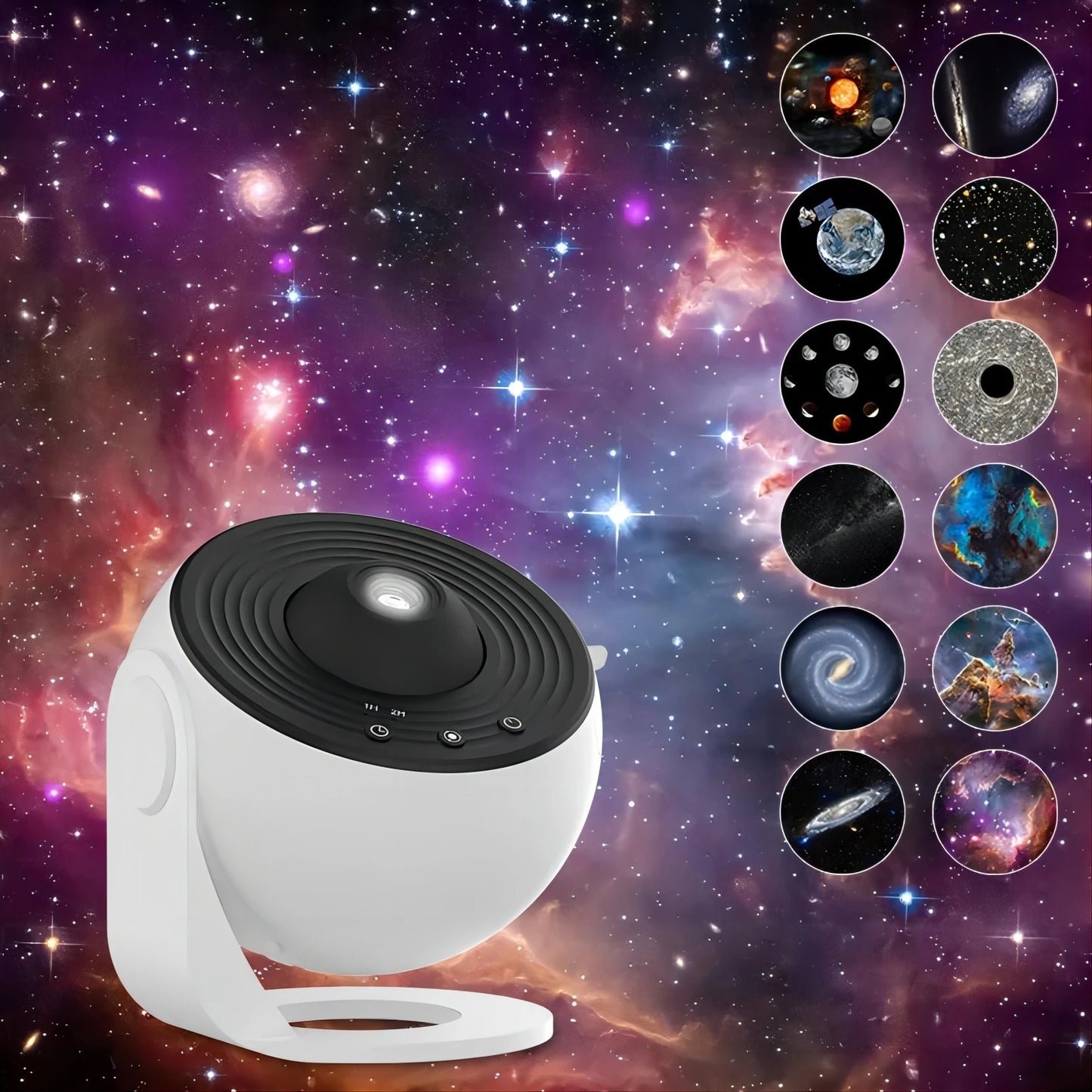 LED Night Light Galaxy Projector