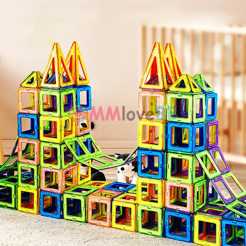 MAGNETIC BUILDING TOY SETS FOR KIDS